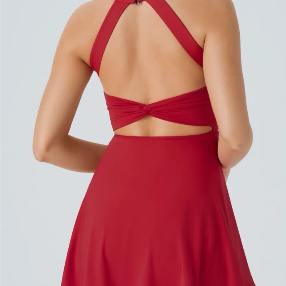 Backless Twisted Active Dress - image 3